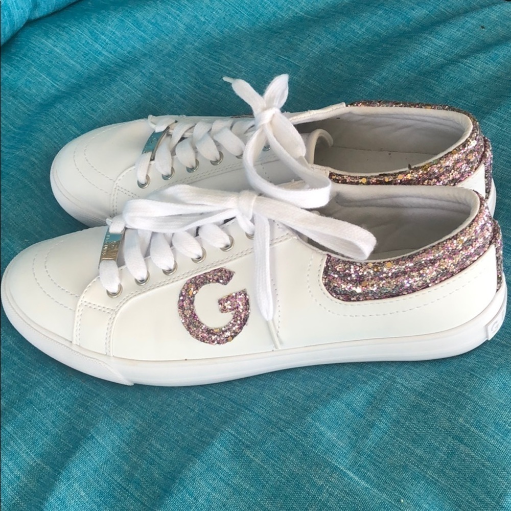 NWOT Guess glitter sneakers